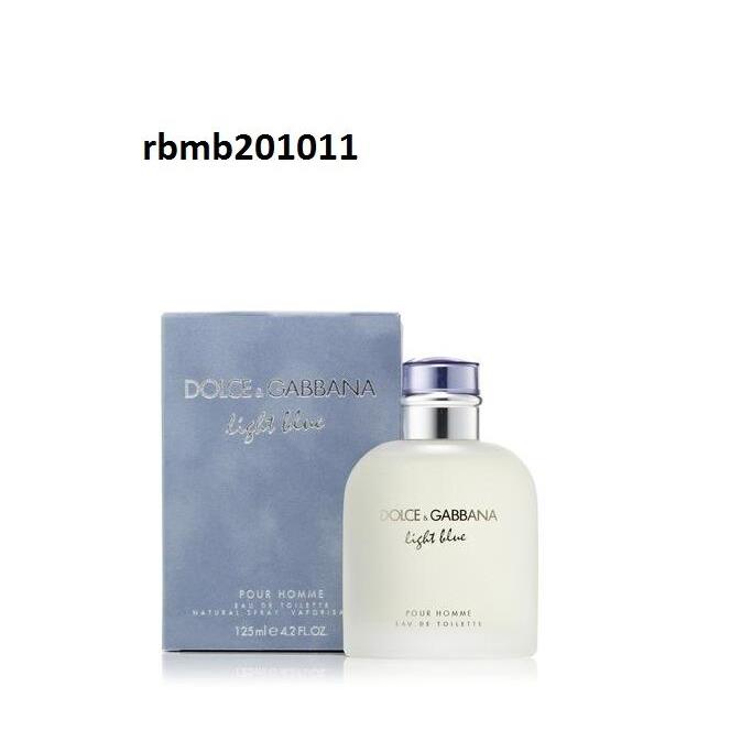 Light Blue by Dolce Gabbana Pour Homme Eau De Toilette 4.2 oz Men