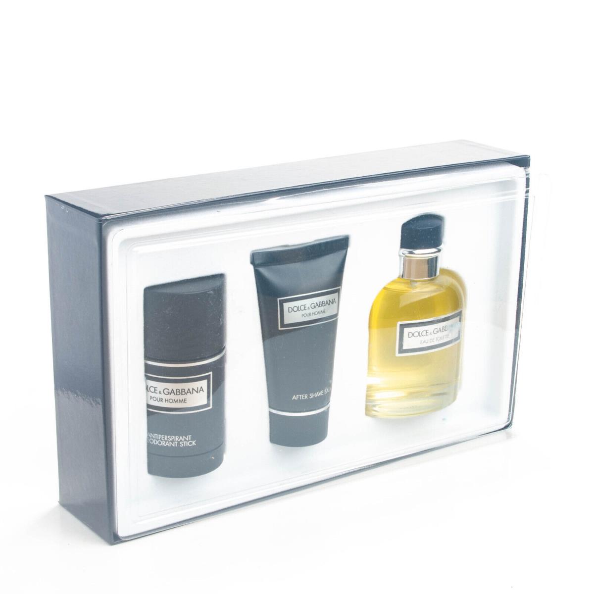 Dolce Gabbana Pour Homme 4.2OZ D G Made in Italy Euroitalia Gift Set