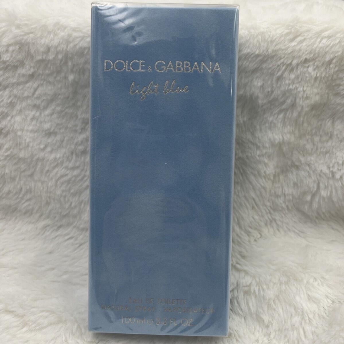 Dolce Gabbana Light Blue 3.3 Fl.oz Women`s Eau de Toilette Spray -new