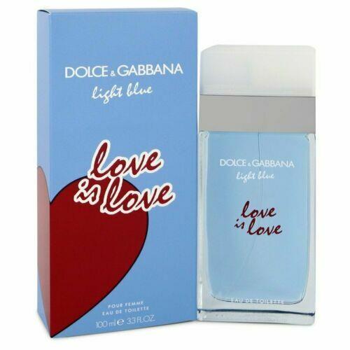 Light Blue Love Is Love by Dolce Gabbana 3.3 oz Eau De Toilette Spray Women