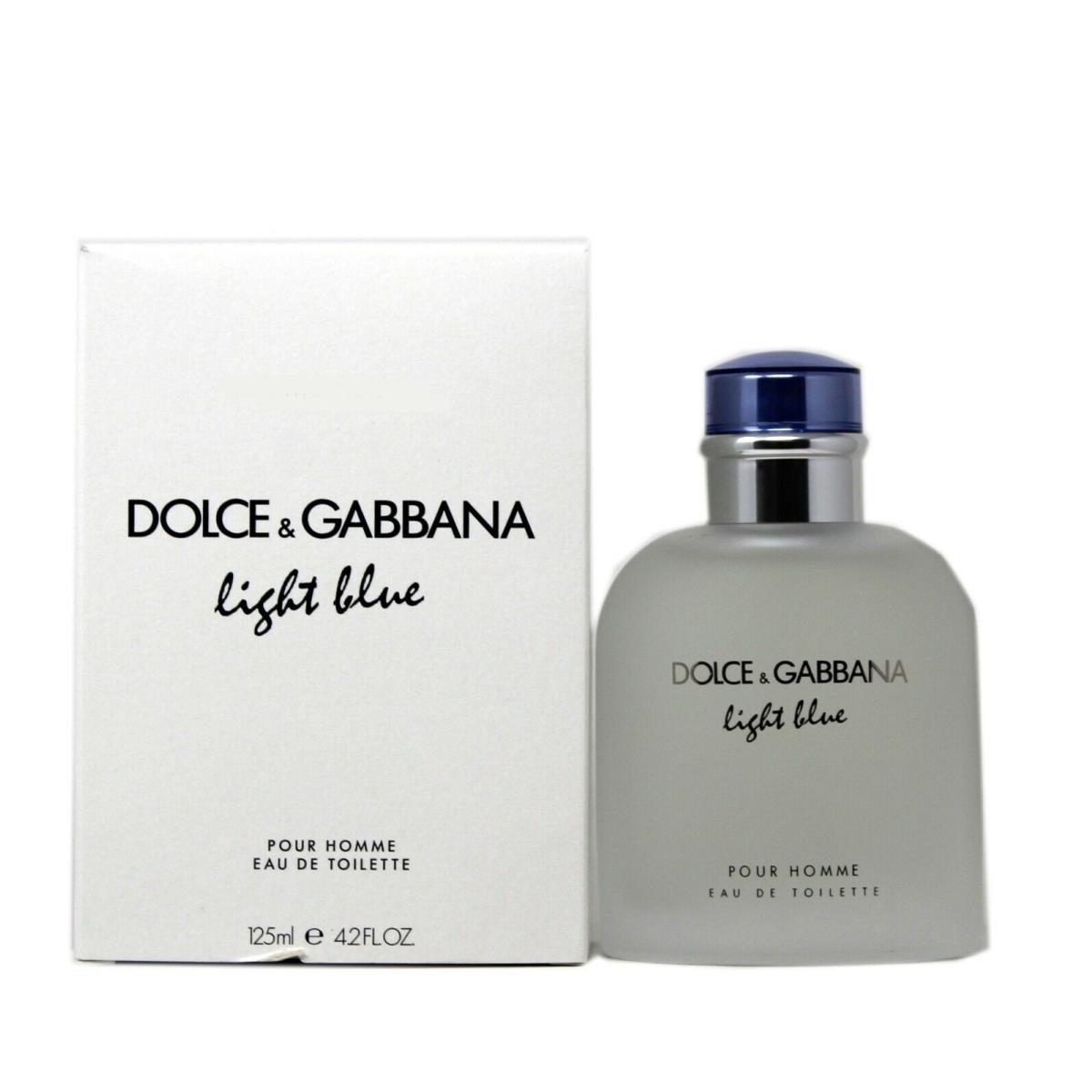 Dolce Gabbana Light Blue Pour Homme Eau DE Toilette Spray 125 ML/4.2 Oz. T