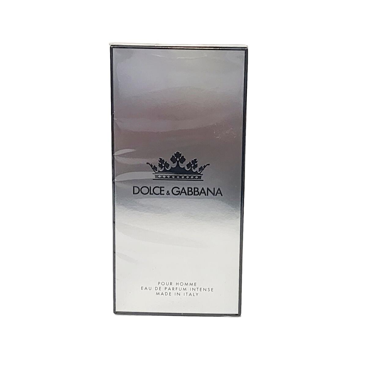 Dolce Gabbana King Pour Homme Eau De Parfum Intense 100mL Fresh-new Release