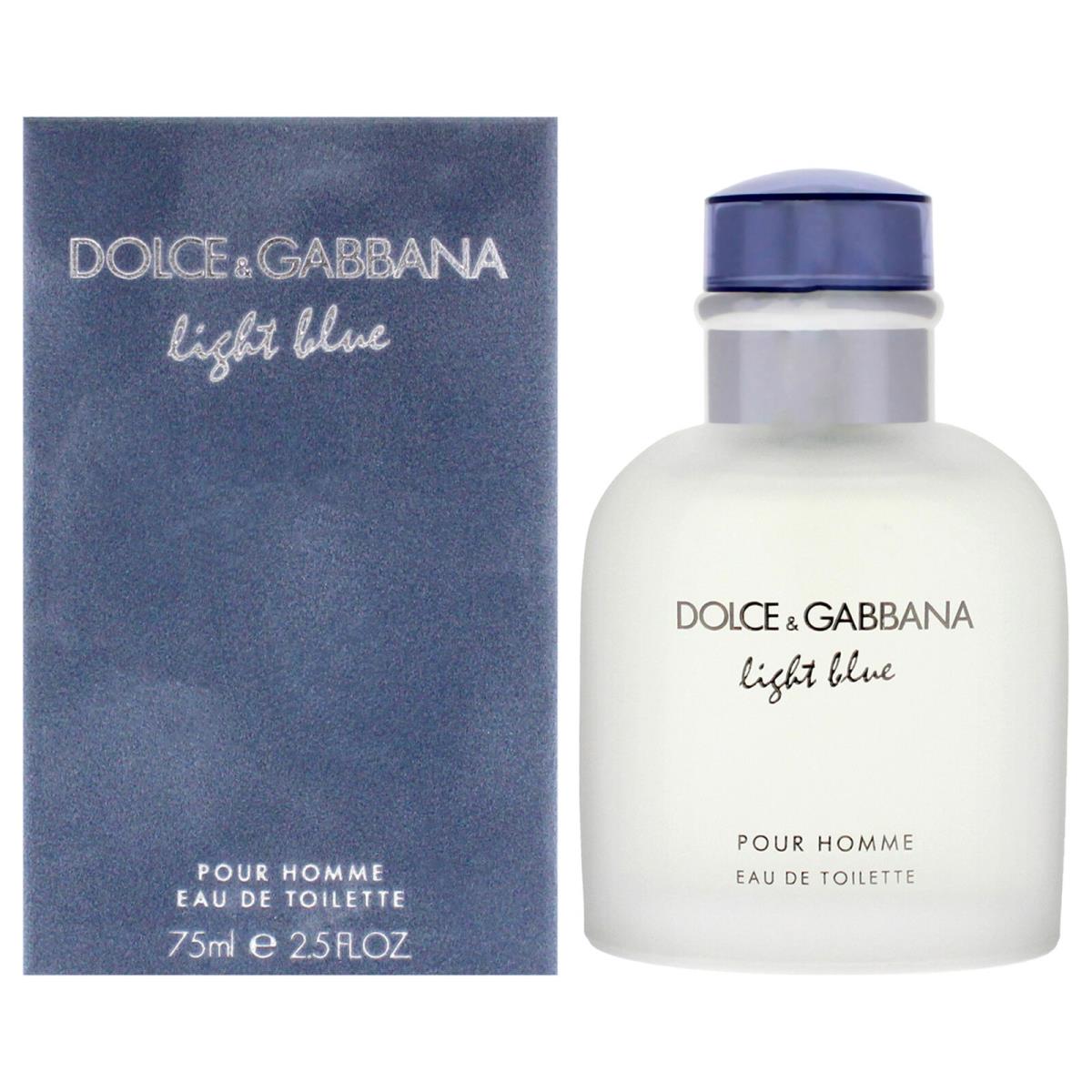 Dolce Gabbana Light Blue For Men - 2.5 oz Edt Spray