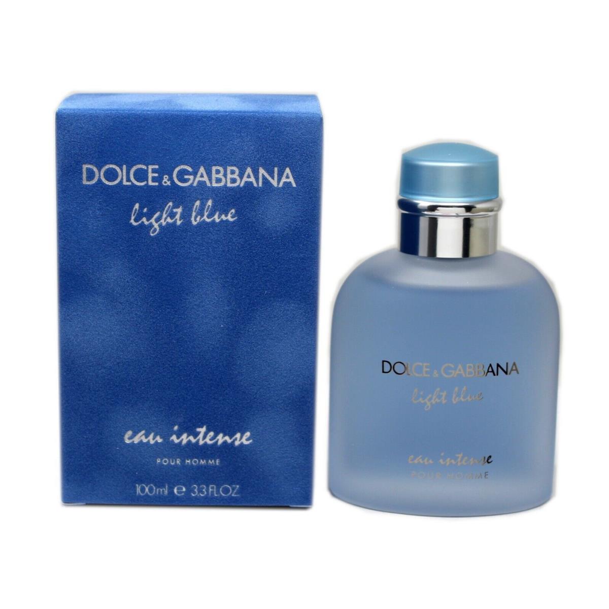 Dolce Gabbana Light Blue Eau Intense Pour Homme Eau DE Parfum 100 ML/3.3 OZ