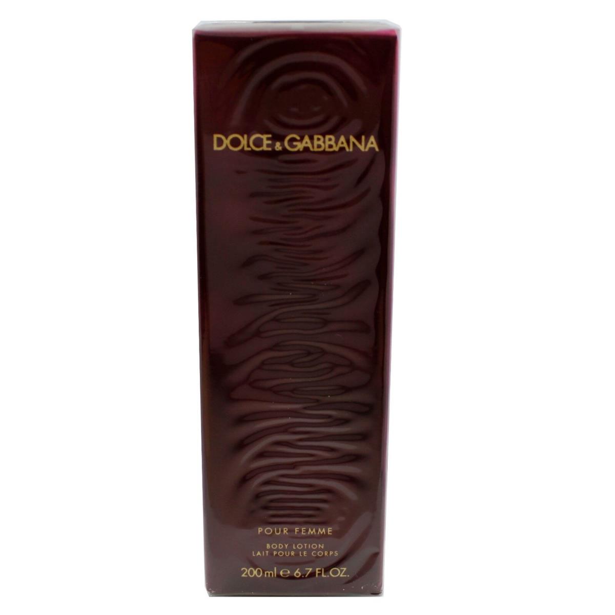 Dolce Gabbana Pour Femme Body Lotion 200 ML/6.7 Fl.oz