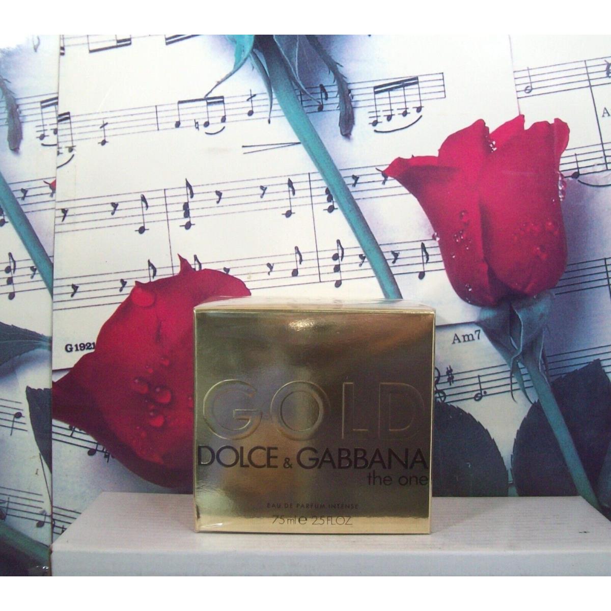 Dolce Gabbana Gold The One 2.5 Oz. Edp Intense Spray. Sealed