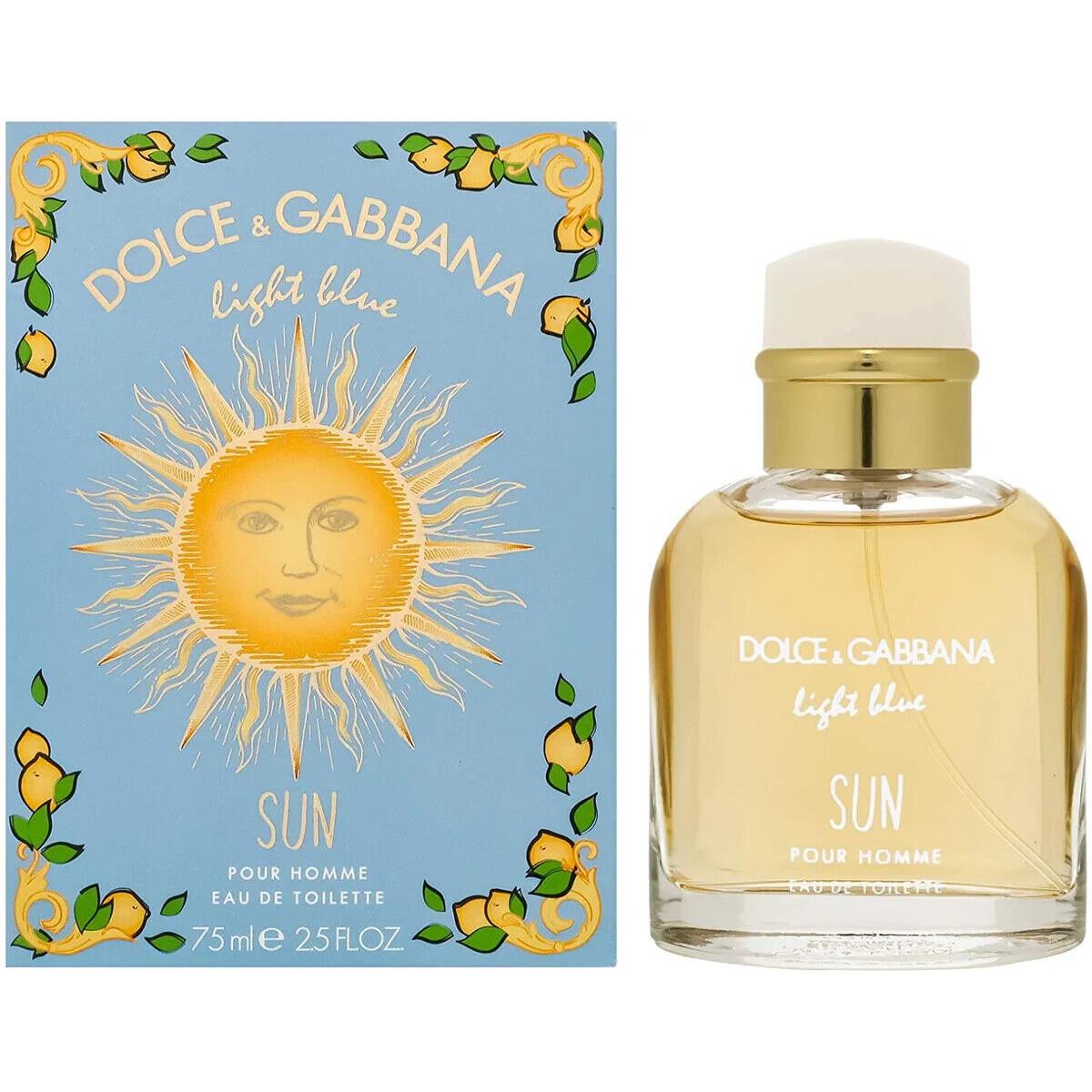 Dolce Gabbana Sun Pour Homme by Dolce Gabbana Edt 2.5 FL OZ / 75 ML Spray