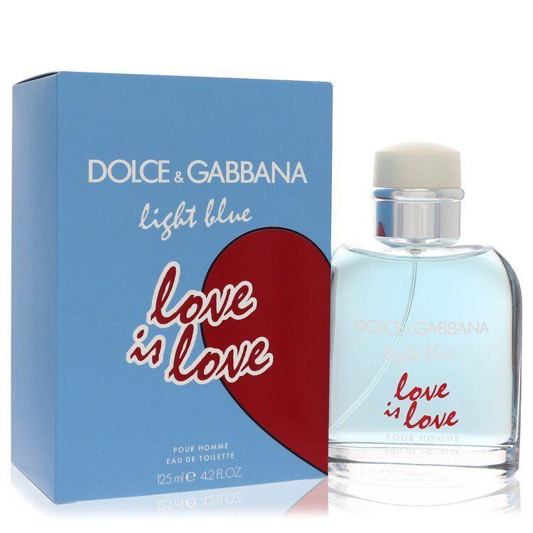 Light Blue Love Is Love by Dolce Gabbana Eau De Toilette Spray 4.2 oz For Men