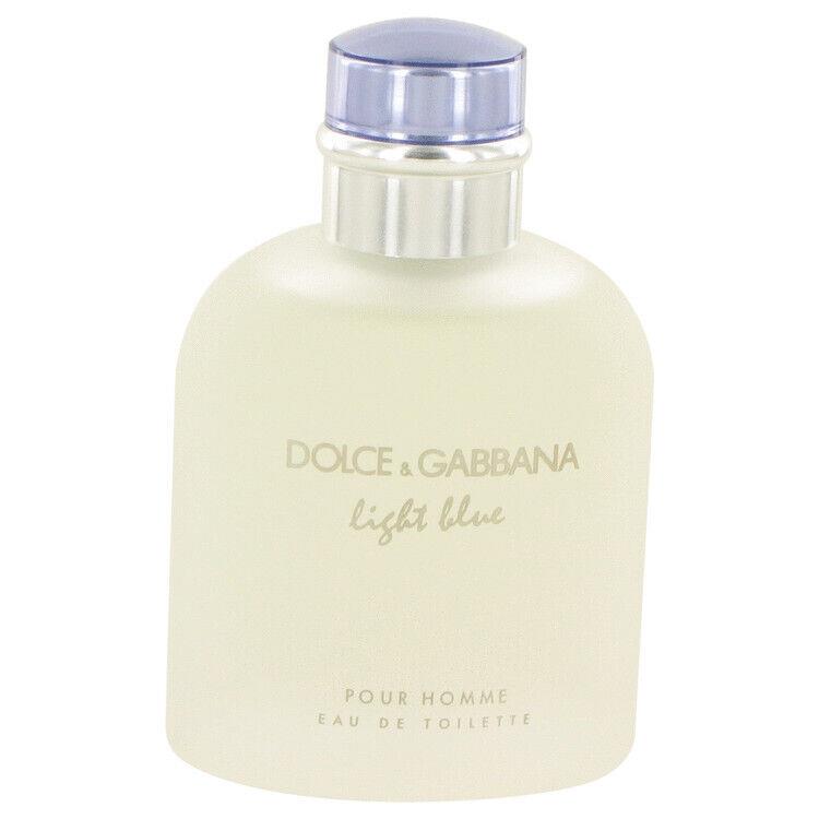 Light Blue by Dolce Gabbana Eau De Toilette Spray Unboxed 4.2 oz For Men