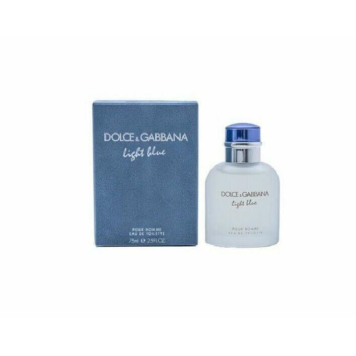 Light Blue Cologne by Dolce Gabbana For Men Edt 2.5 oz In Bo