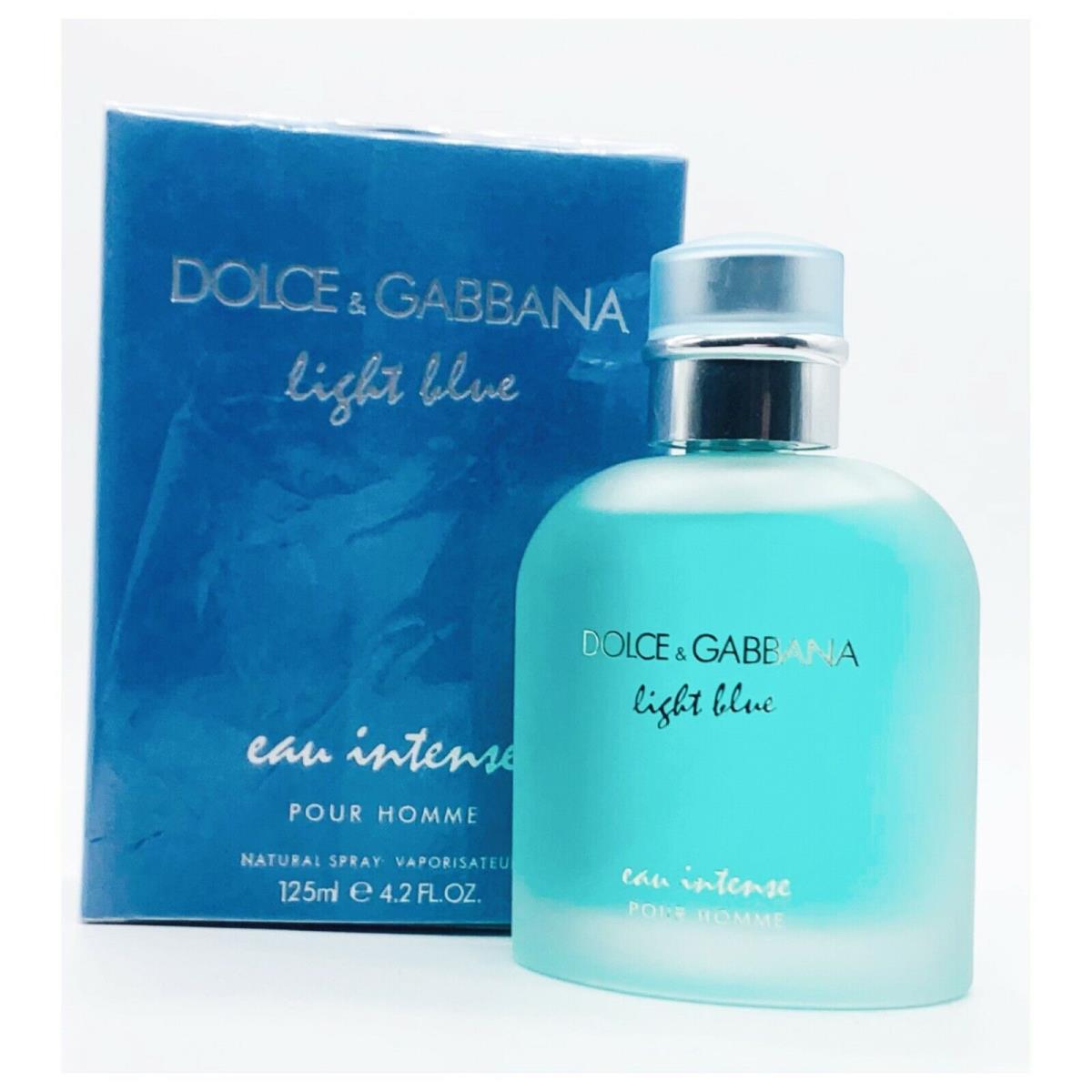 Dolce Gabbana Light Blue Intense 4.2 oz Men`s Eau de Parfum