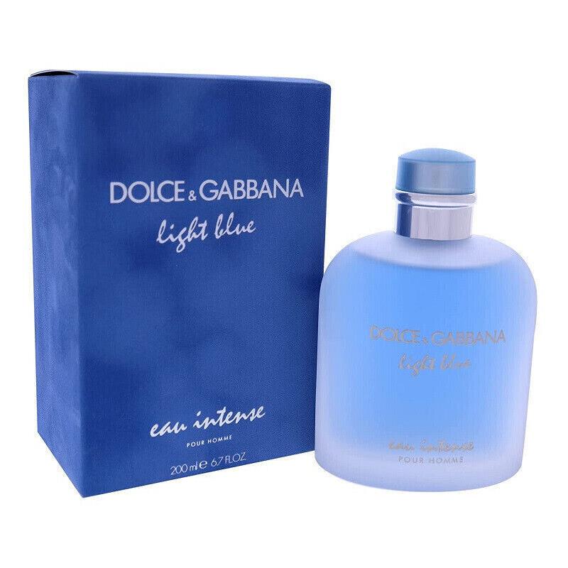 Light Blue Intense Dolce Gabbana Men 6.7 oz 200 ml Edp Spray