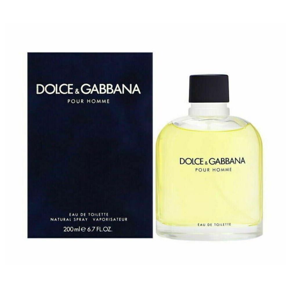 Pour Homme by Dolce Gabbana Eau De Toilette Spray For Men 6.7oz Box