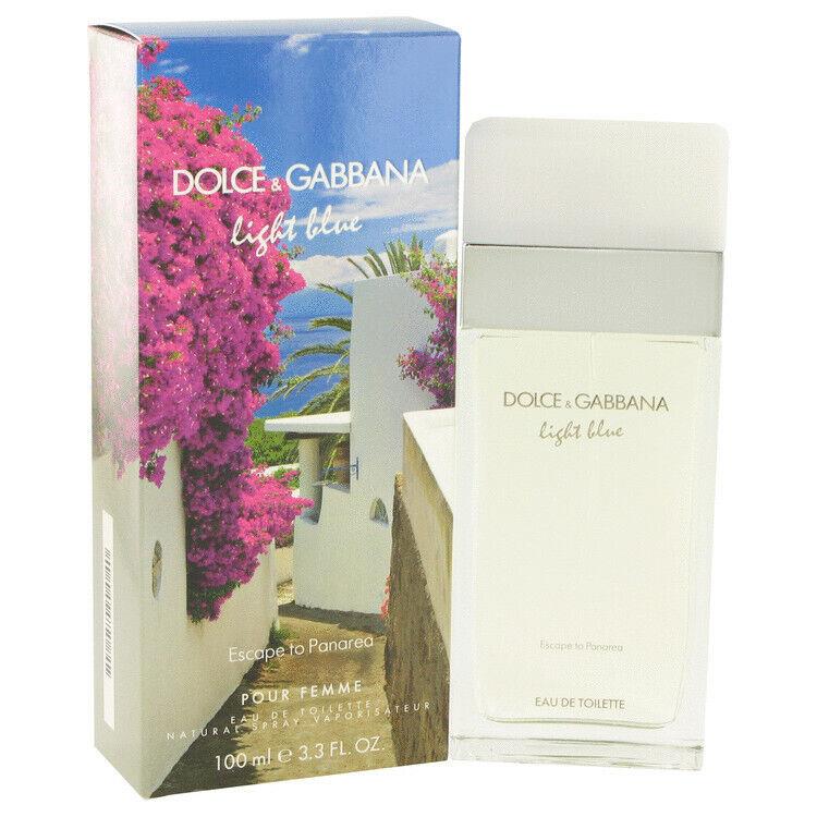 Light Blue Escape to Panarea by Dolce Gabbana Edt Spray 3.3 oz For Women