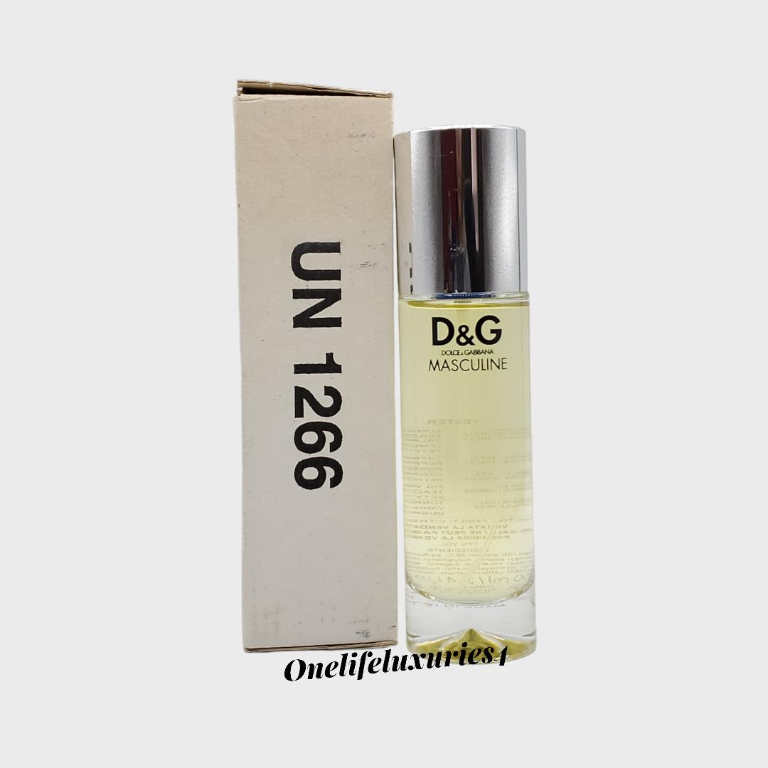 D G Masculine Dolce and Gabbana 100 mL 3.4 oz Eau de Toilette Spray Men