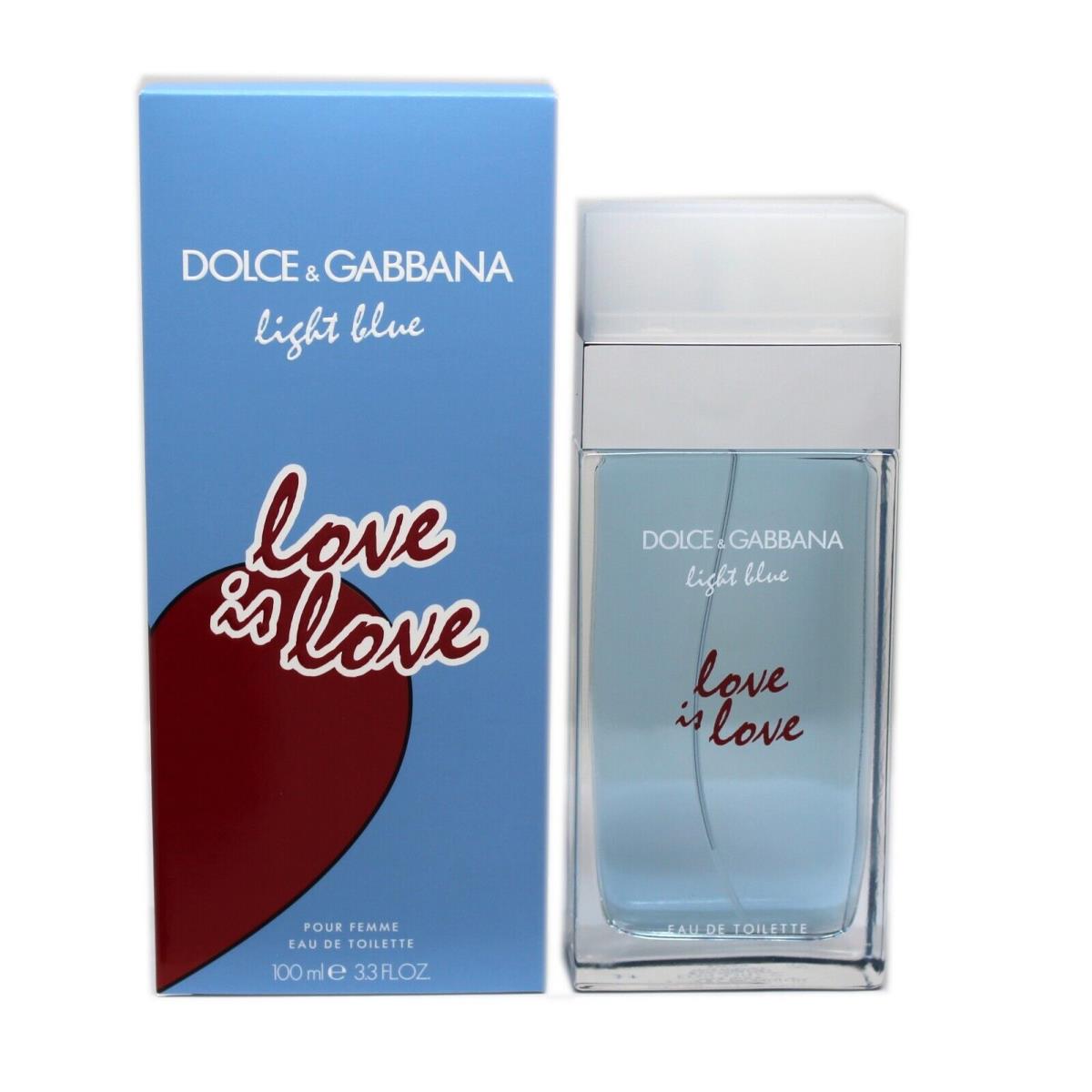 Dolce Gabbana Light Blue Love IS Love Eau DE Toilette Pour Femme Spray 100ML