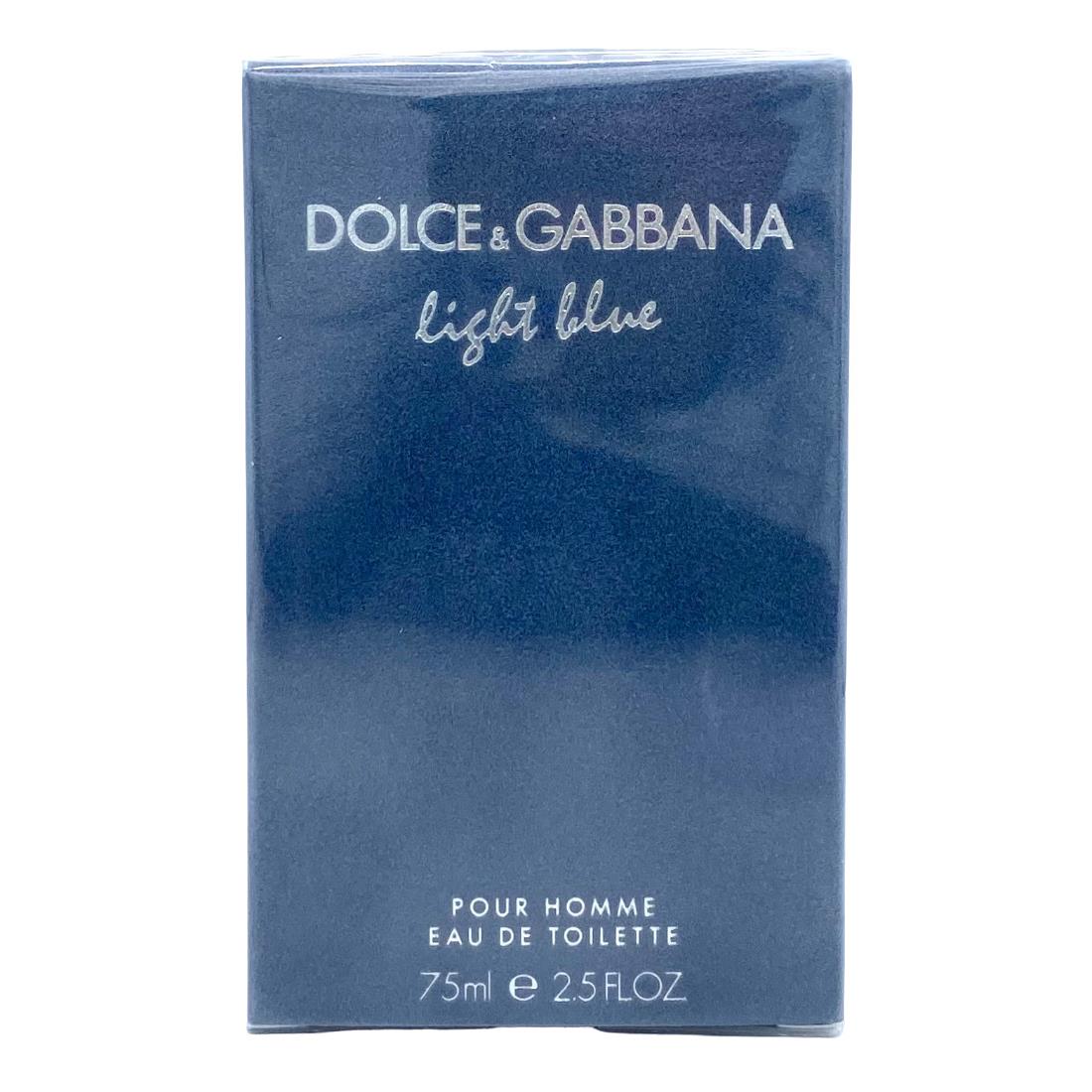 Light Blue Pour Homme by Dolce Gabbana For Men 2.5 oz Eau De Toilette Spray