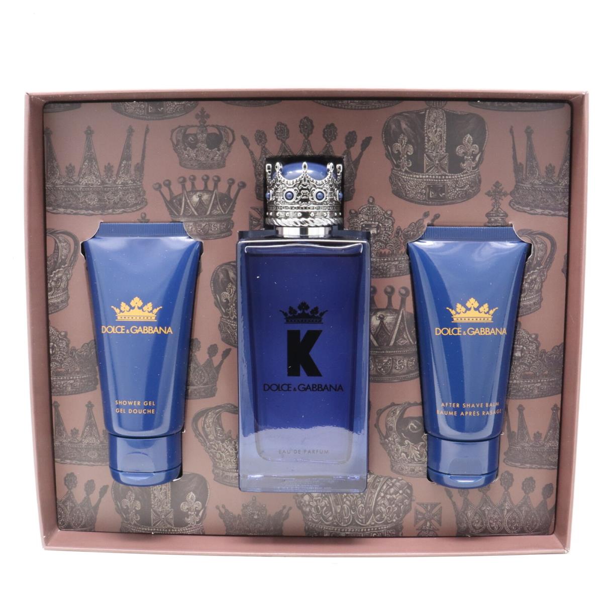 Dolce Gabbana King Eau De Parfum 3-Pcs Set /