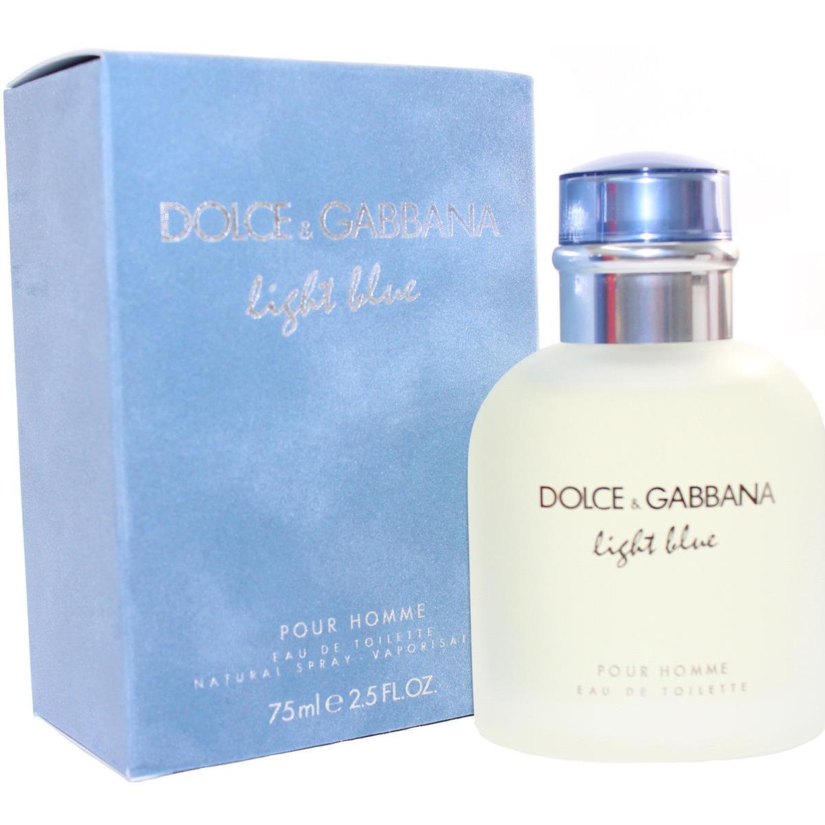 Light Blue 2.5 oz Edt Spray For Men by Dolce Gabbana