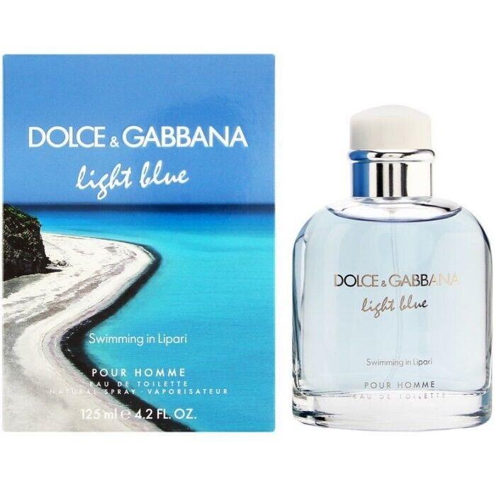 Dolce Gabbana Light Blue Swimming In Lipari Formen Byd G Edt 4.2FLOZ/125ML