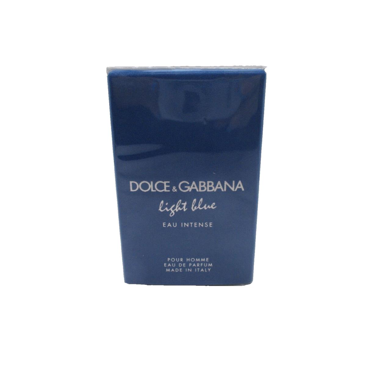 Dolce Gabbana Light Blue Eau Intense Eau De Parfum 100 ml / 3.3 Oz/