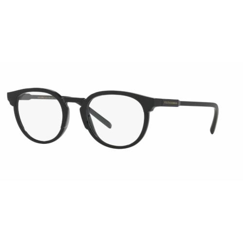 Dolce Gabbana Eyeglasses DG5067 3101 50 Black Optical Frame