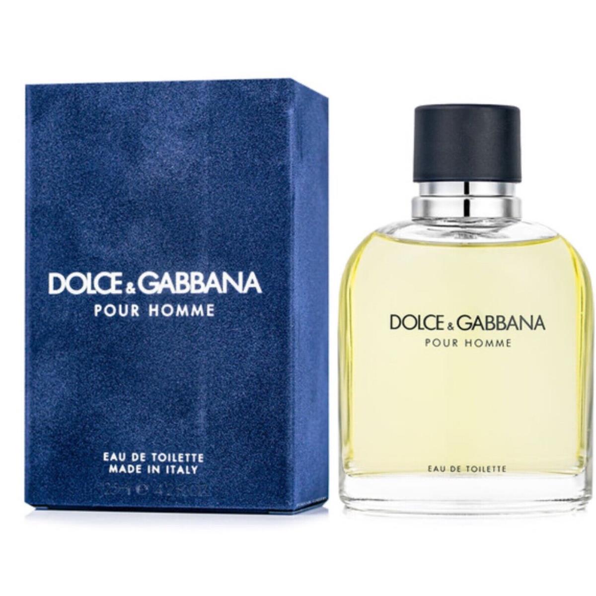 Dolce Gabbana Pour Homme Eau DE Toilette Spray Men 4.2 Oz / 125 ml