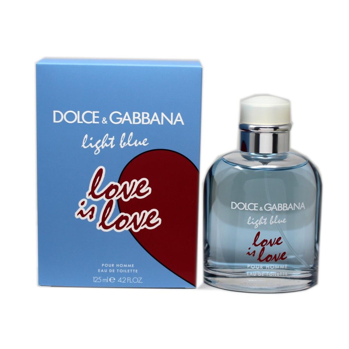 Dolce Gabbana Light Blue Love IS Love Eau DE Toilette Pour Homme Spray 125ML