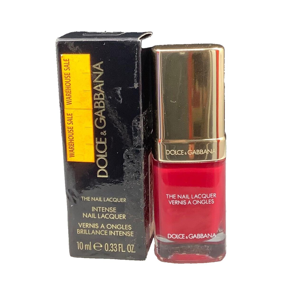 Dolce Gabbana Intense Nail Lacquer 10ml/0.33oz Dolce Lover 624 - Rare