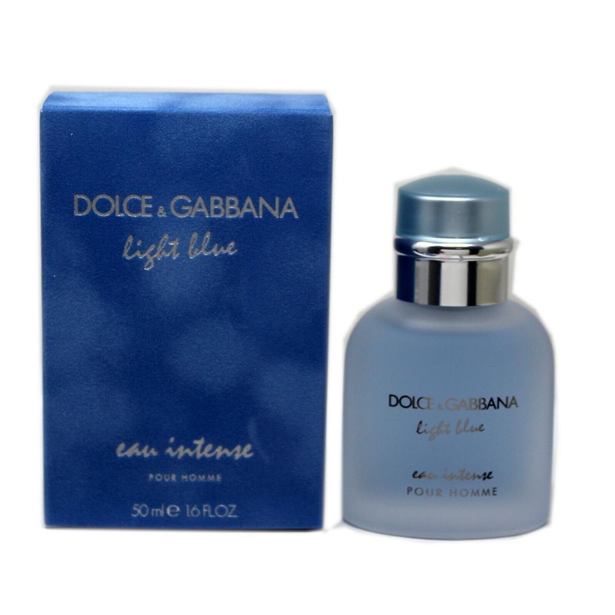 Dolce Gabbana Light Blue Eau Intense Pour Homme Eau DE Parfum 50 ML/1.6 Fl.oz