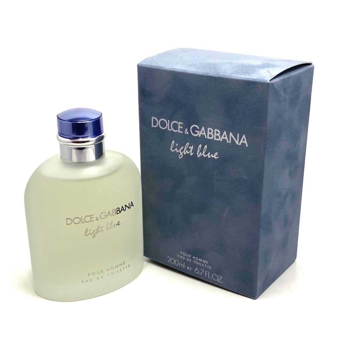 Light Blue By Dolce Gabbana 6.7 Fl.oz Eau De Toilette Spray For Men