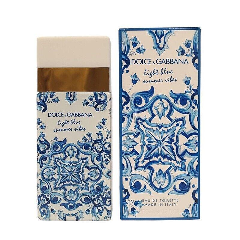 Dolce Gabbana Light Blue Summer Vives 3.3 Oz. 100ml Eau de Toilette Women