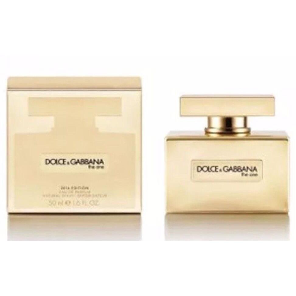 The One Gold 2014 Dolce Gabbana 1.6 Oz 50 Ml Eau de Parfum Spray