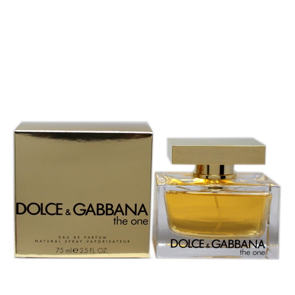 Dolce Gabbana The One Eau DE Parfum Natural Spray 75 ML/2.5 Fl.oz