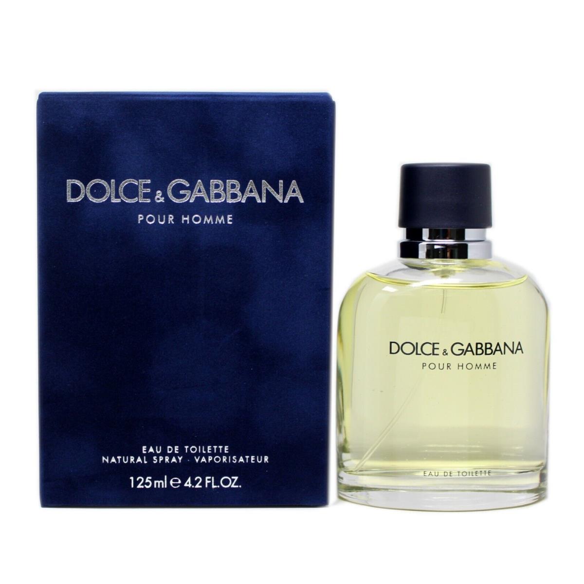 Dolce Gabbana Pour Homme Eau DE Toilette Natural Spray 125 ML/4.2 Fl.oz