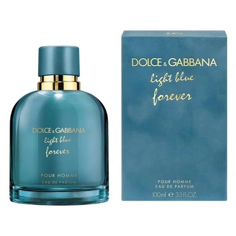 Light Blue Forever Pour Homme by Dolce Gabbana 3.3 Fl oz Edp Spray For Men