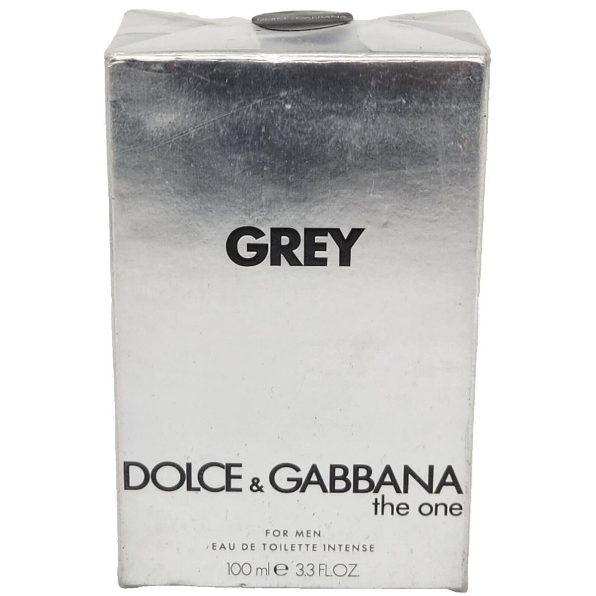 Dolce Gabbana The One Grey Intense For Men Eau de Toilette Spray 3.3 fl oz