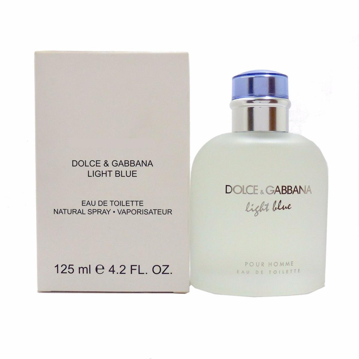 Light Blue BY Dolce Gabbana Pour Homme Eau DE Toilette Spray 125 ML/4.2 OZ T