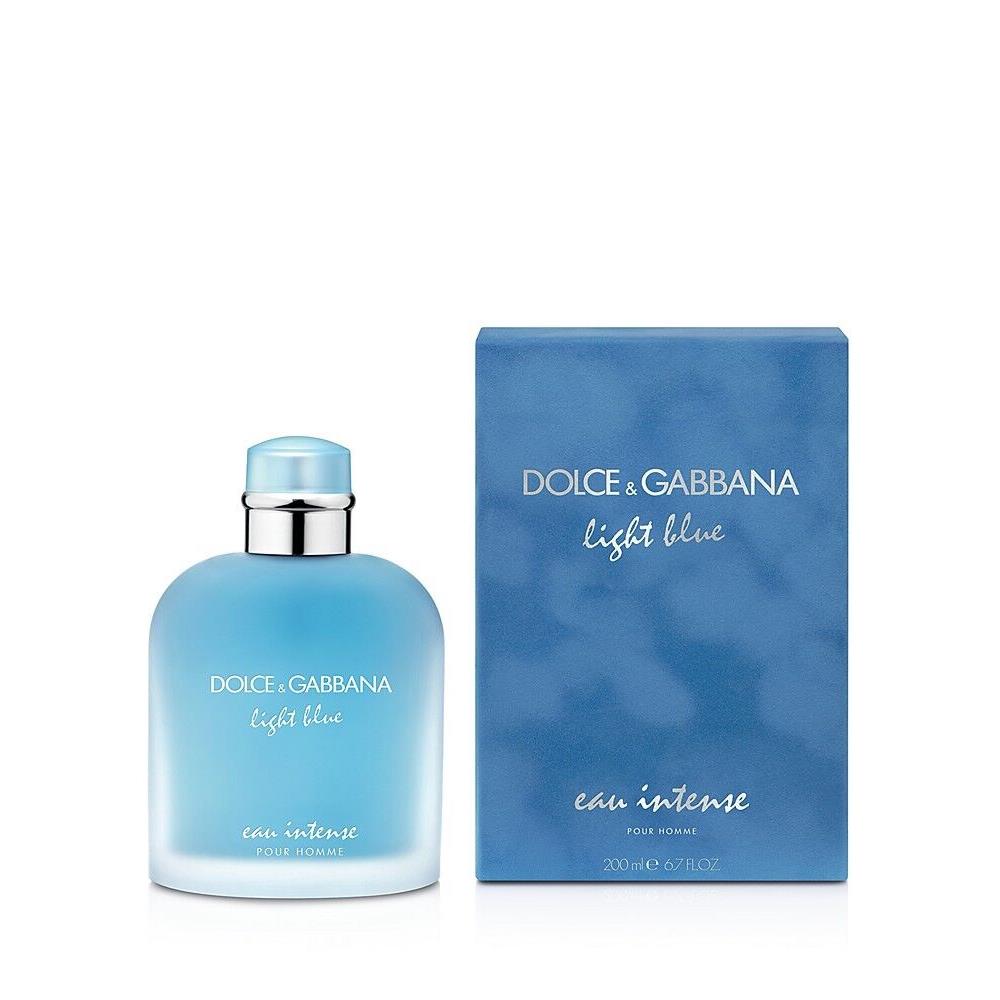 Light Blue Eau Intense by Dolce Gabbana For Men - 6.7 oz Edp Spray