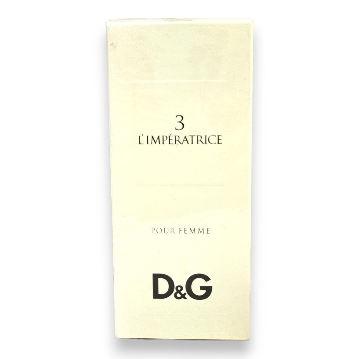 Dolce Gabbana 3 L`imperatrice Pour Femme Eau De Toilette 100ml/3.3fl.oz