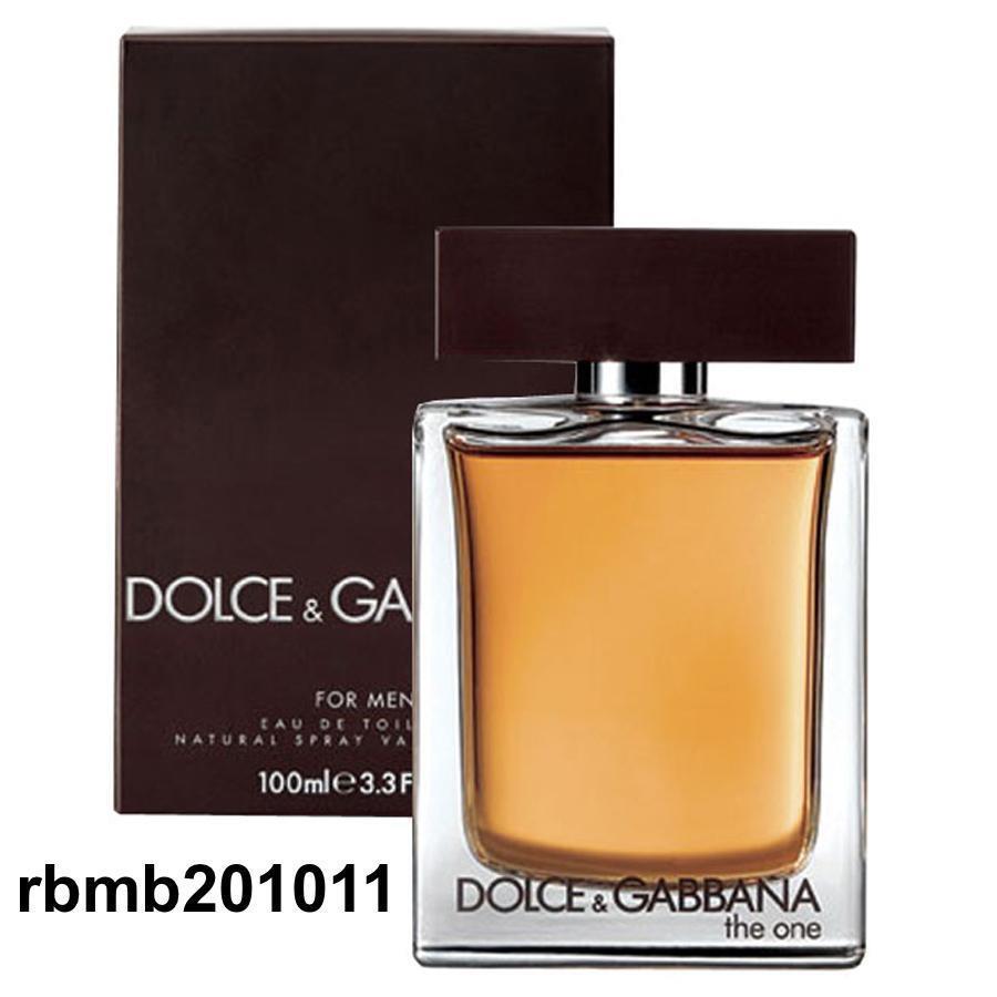 D G The One Dolce Gabbana For Men 3.3 or 3.4 oz Edt