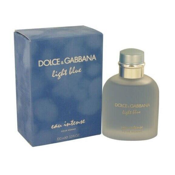 Light Blue Intense Dolce Gabbana Men 3.3 oz 100 ml Edp Spray