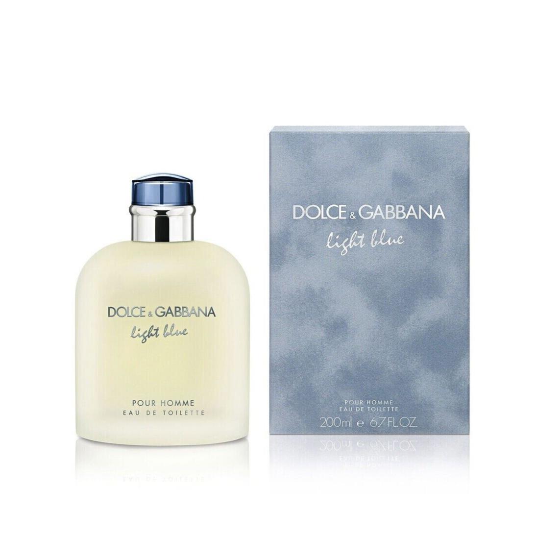 Light Blue by Dolce Gabbana Pour Homme Edt Spray For Men 6.7oz