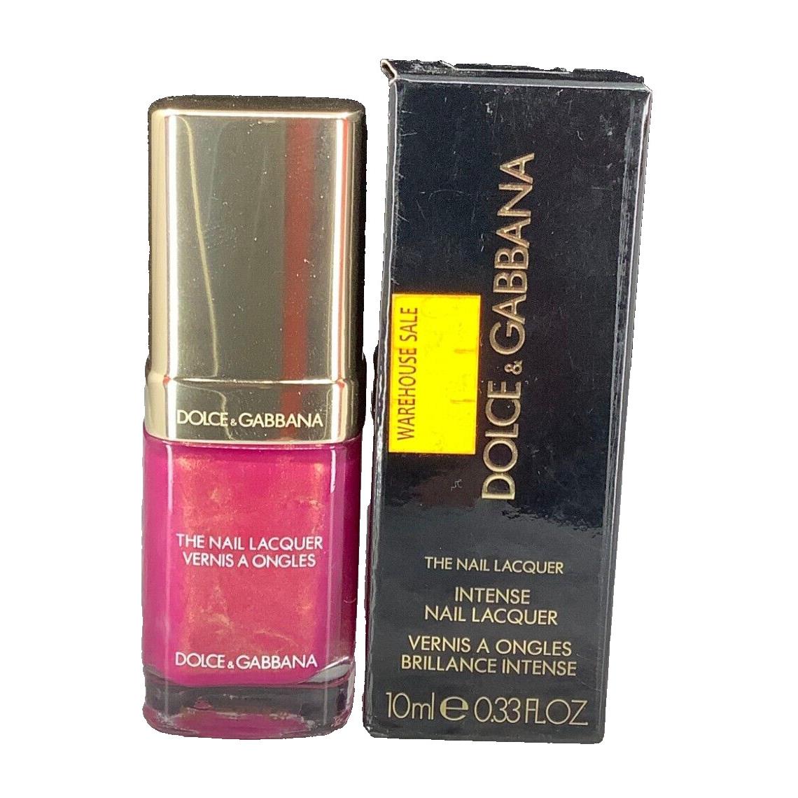 Dolce Gabbana The Nail Lacquer Intense Royal Pink 232 0.33 OZ