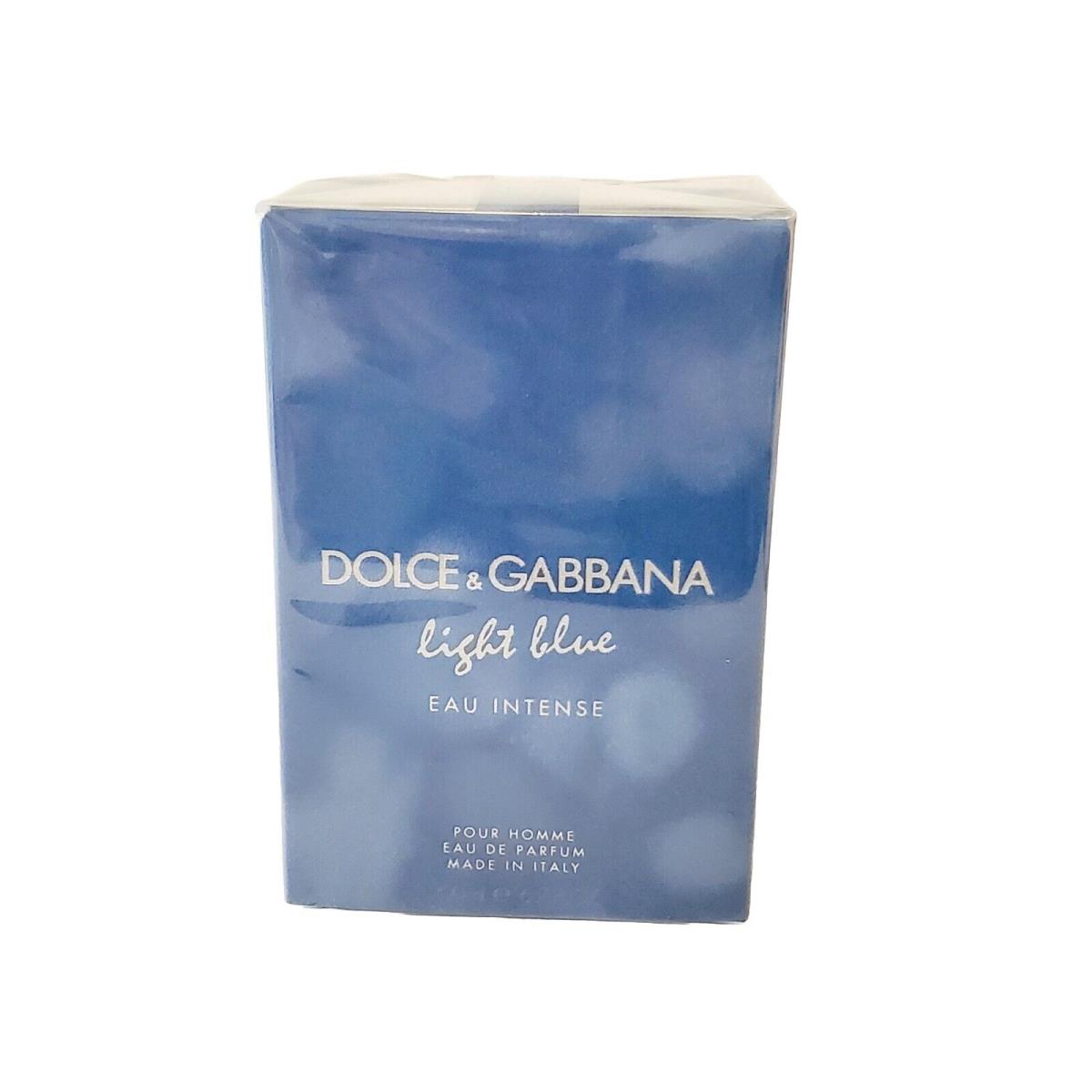 Light Blue Eau Intense by Dolce Gabbana Eau De Parfum Spray 6.7 oz For Men