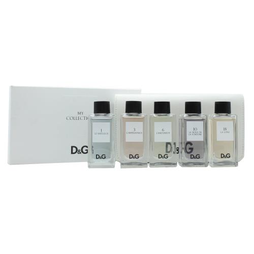 Dolce Gabbana MY Collection 5 Piece Edt Splash Gift Set with Pouch