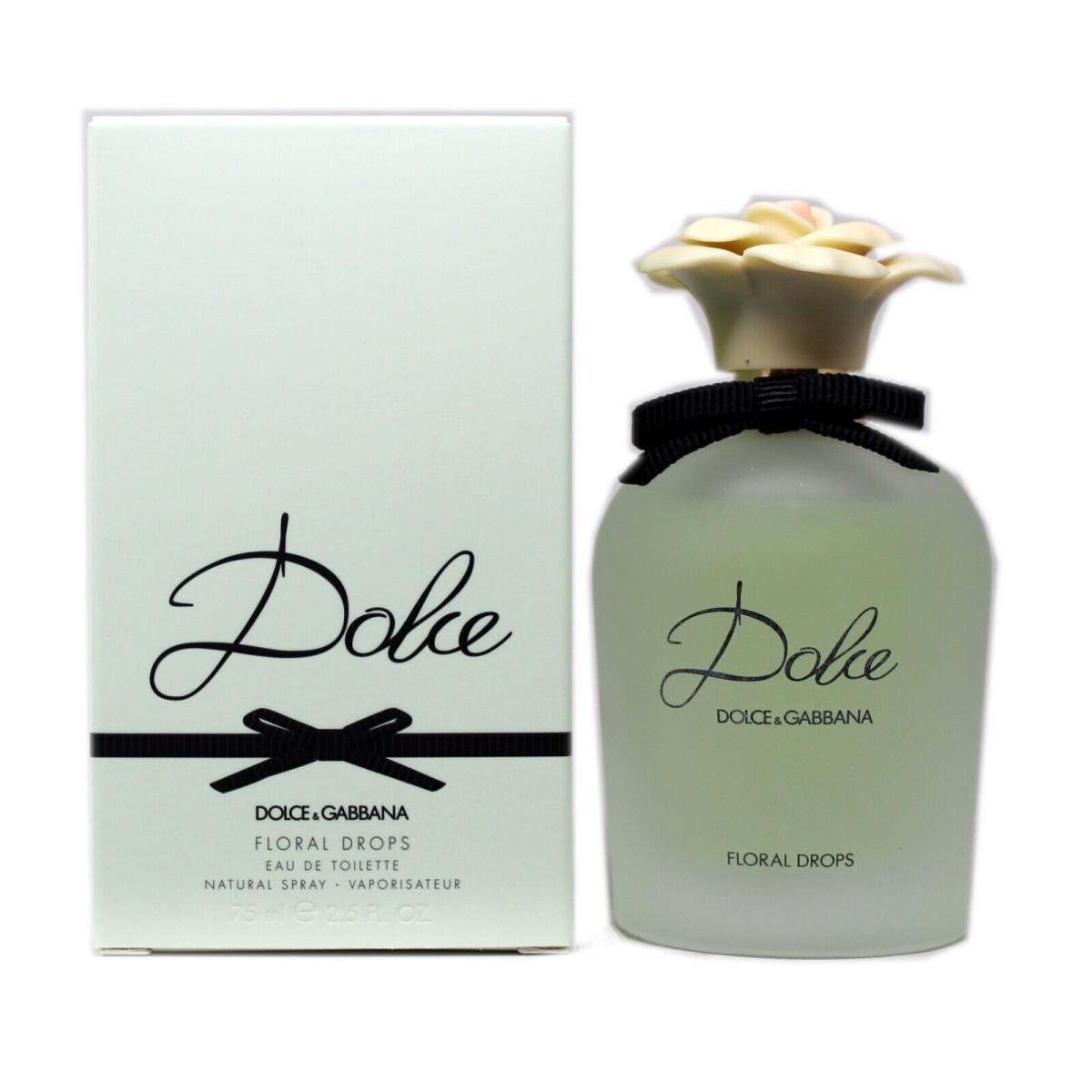 Dolce Gabbana Dolce Floral Drops Eau DE Toilette Natural Spray 75 ML/2.5 OZ