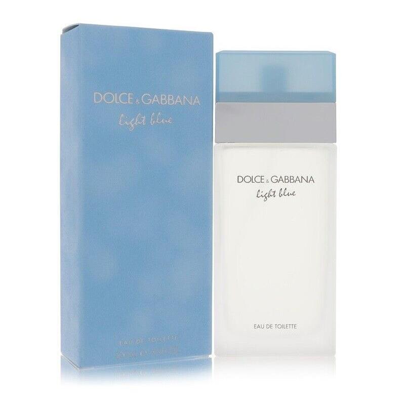 Light Blue D G Dolce Gabbana Women 3.3 3.4 oz 100 ml Eau De Toilette Spray