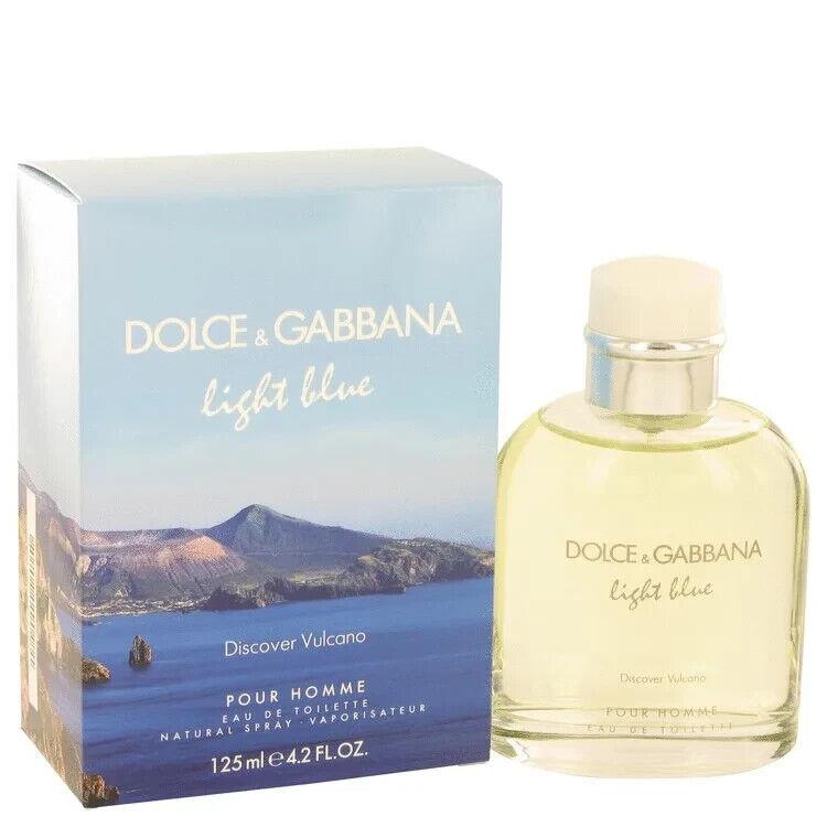 Dolce Gabbana Light Blue Discover Vulcano 2.5 oz-75 ml Men New