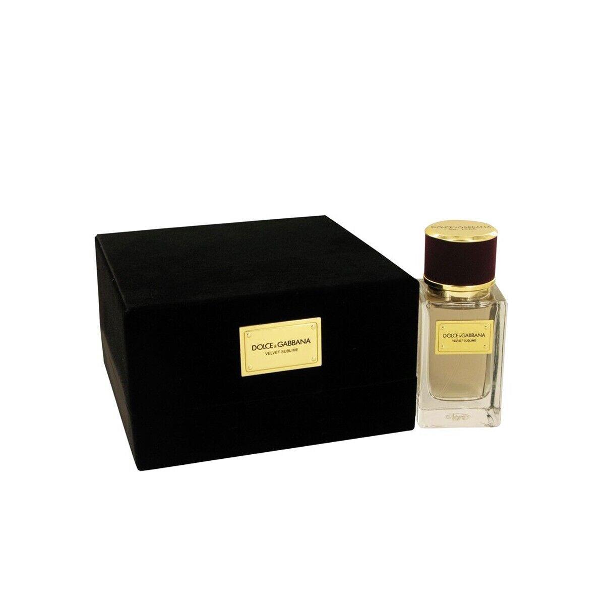 Dolce Gabbana Velvet Sublime Eau De Parfum - Size 50mL / 1.6 Oz. Box